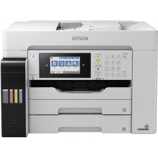 Epson EcoTank L15180 Spausdintuvas rašalinis spalvotas MFP A3+ 25 ppm USB Wi-Fi Ethernet LAN