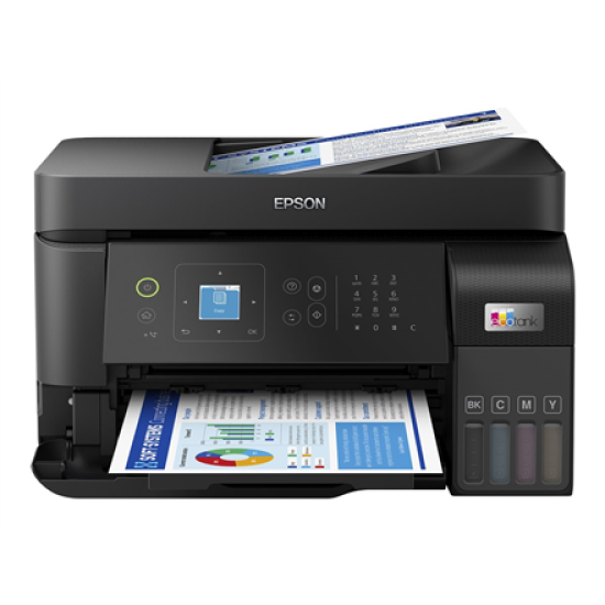 Epson EcoTank L5590 Spausdintuvas rašalinis spalvotas MFP A4 33 ppm USB Wi-Fi Ethernet LAN