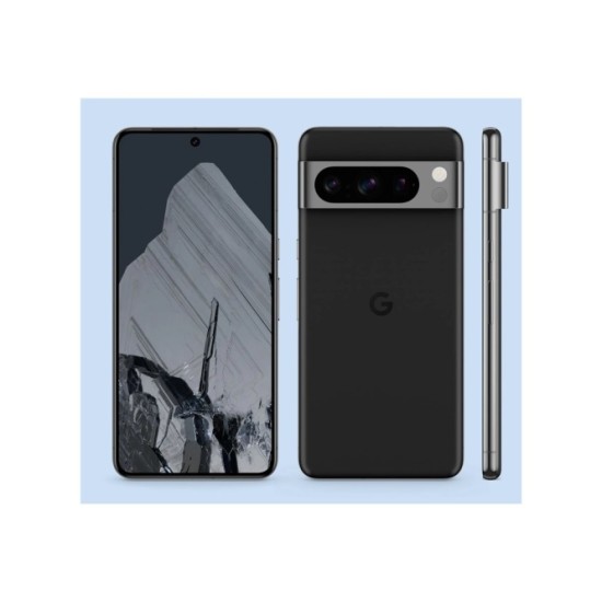 Google Pixel 8 Pro Išmanusis telefonas 6.7'', 12GB RAM, 128GB ROM, Dual SIM, 5G, Obsidian