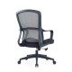 Up Up Darwin ergonominė biuro kėdė Juoda, Juodas audinys + Pilkas tinklelis