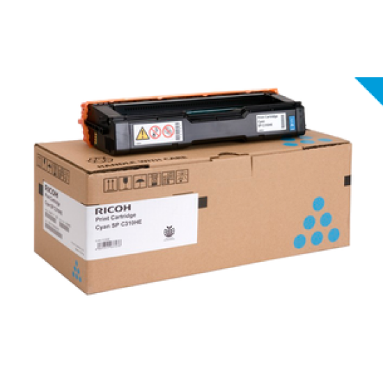 Ricoh SPC310 LC (406349) (407641), žydra kasetė