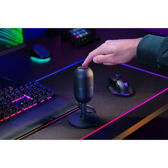 Razer Seiren V3 Mini Mikrofonas, USB, Juoda