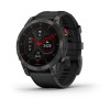 Garmin epix (Gen 2) Sapphire Edition Išmanusis laikrodis, Black Titanium/Black Band 47mm (SPEC)