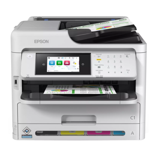Epson WorkForce Pro WF-C5890DWF Spausdintuvas rašalinis spalvotas MFP A4 34 ppm USB LAN Wi-Fi