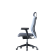 Up Up Athene ergonominė biuro kėdė Juoda, Pilkas + Mėlynas audinys