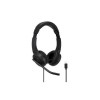 Kensington H1000 Laidinės ausinės USB-C, Juoda