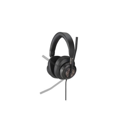 Kensington H2000 Laidinės ausinės USB-C, Juoda