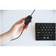 Kensington H2000 Laidinės ausinės USB-C, Juoda