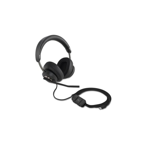 Kensington H2000 Laidinės ausinės USB-C, Juoda