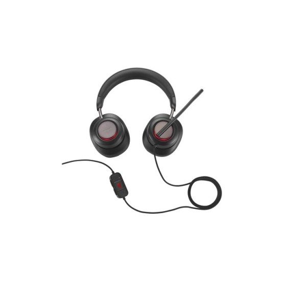 Kensington H2000 Laidinės ausinės USB-C, Juoda