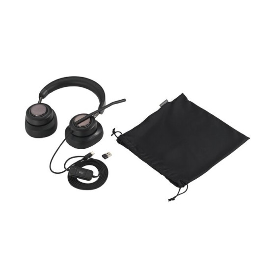 Kensington H2000 Laidinės ausinės USB-C, Juoda