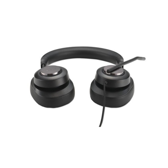 Kensington H2000 Laidinės ausinės USB-C, Juoda