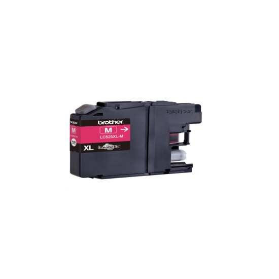 Brother LC-525XLM kasetė rašaliniams spausdintuvams, tinka DCP-J100/J105, MFC-J200, Magenta 1300 psl