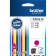 Brother LC-525XLM kasetė rašaliniams spausdintuvams, tinka DCP-J100/J105, MFC-J200, Magenta 1300 psl