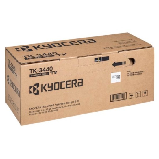 KYOCERA TK-3440 (1T0C0T0NL0) kasetė lazeriniams spausdintuvams, Juoda (40000 psl)