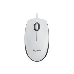 Pelė laidinė Logitech M100 (910-006764), Balta