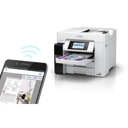 Epson EcoTank L6580 Spausdintuvas rašalinis spalvotas MFP A4 32 ppm USB Wi-Fi Ethernet LAN