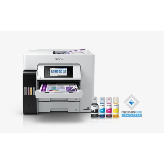 Epson EcoTank L6580 Spausdintuvas rašalinis spalvotas MFP A4 32 ppm USB Wi-Fi Ethernet LAN