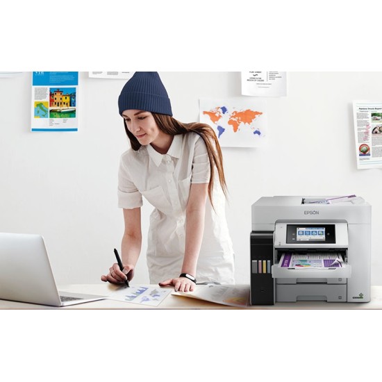 Epson EcoTank L6580 Spausdintuvas rašalinis spalvotas MFP A4 32 ppm USB Wi-Fi Ethernet LAN