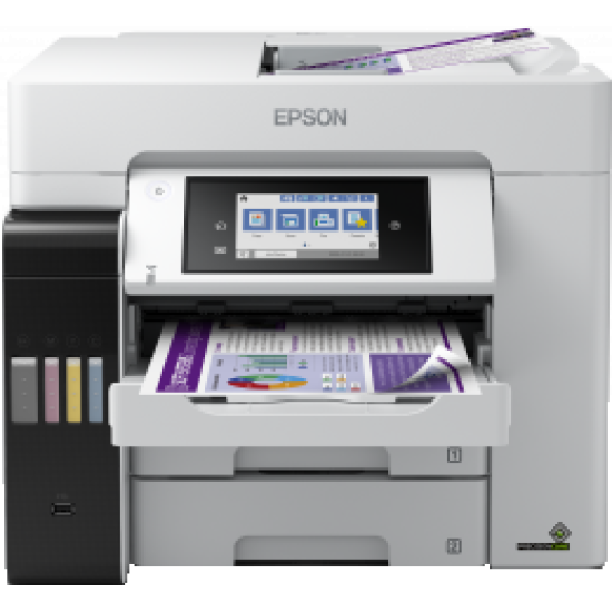 Epson EcoTank L6580 Spausdintuvas rašalinis spalvotas MFP A4 32 ppm USB Wi-Fi Ethernet LAN