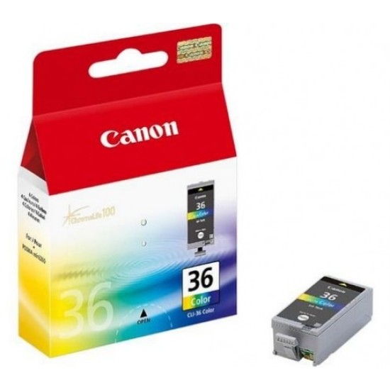 Canon CLI-36 (1511B001), trispalvė kasetė
