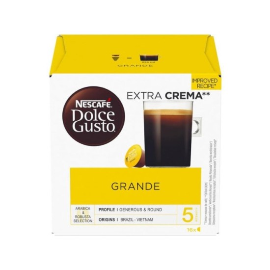 Nescafe Dolce Gusto Grande kava, 16 kapsulių dėžutėje
