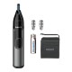 Philips 3000 Series NT3650/16 Nosies, ausų ir antakių plaukų kirpimo mašinėlė, Pilka