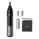 Philips 3000 Series NT3650/16 Nosies, ausų ir antakių plaukų kirpimo mašinėlė, Pilka