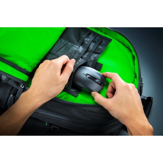 Razer Orochi V2 Belaidė žaidimų pelė, RF Wireless + Bluetooth, Optical 18000 DPI, Juoda