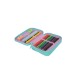 Forminis dviejų skyrių penalas su priedais CoolPack Jumper 2 Happy donuts