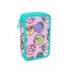 Forminis dviejų skyrių penalas su priedais CoolPack Jumper 2 Happy donuts