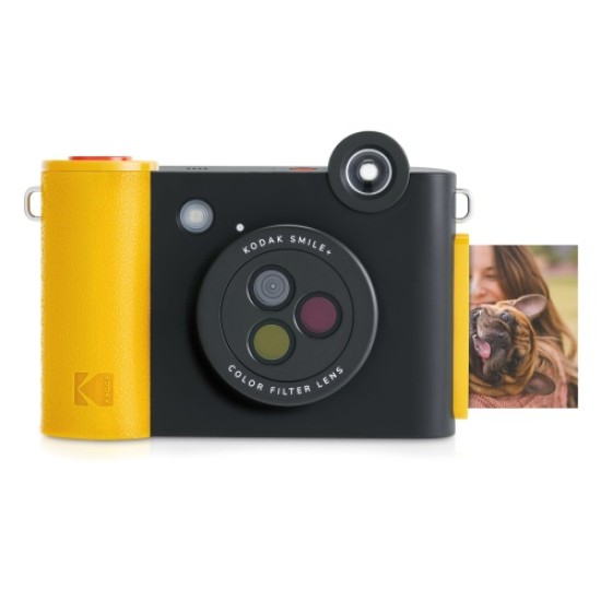Kodak SMILE+ Momentinis fotoaparatas, 2x3'', Juoda