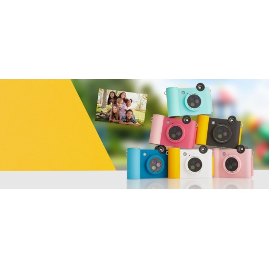 Kodak SMILE+ Momentinis fotoaparatas, 2x3'', Juoda