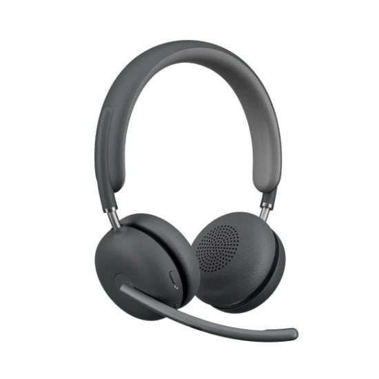 Logitech Zone Wireless 2 UC Belaidės ausinės, USB-C, USB-C Bluetooth receiver, Graphite