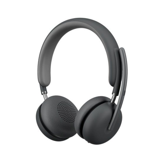 Logitech Zone Wireless 2 UC Belaidės ausinės, USB-C, USB-C Bluetooth receiver, Graphite