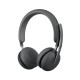 Logitech Zone Wireless 2 UC Belaidės ausinės, USB-C, USB-C Bluetooth receiver, Graphite