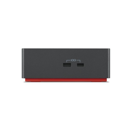 Lenovo ThinkPad Thunderbolt 4 Workstation Dock 230W (40B00300EU) Jungčių stotelė, laidinė, Juoda
