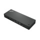 Lenovo ThinkPad Thunderbolt 4 Workstation Dock 230W (40B00300EU) Jungčių stotelė, laidinė, Juoda