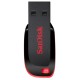 USB atmintinė SanDisk Cruzer Blade USB Flash Drive 32GB, Black, Red