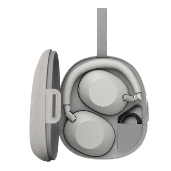 Sony WH-1000XM6 Noise Cancelling Belaidės ausinės BT, Platinum Silver (12 Mėn. garantija) (SPEC)