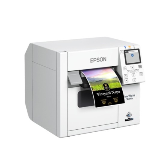 Epson ColorWorks CW-C4000e (bk) Etikečių spausdintuvas rašalinis spalvotas 100 mm/sec USB