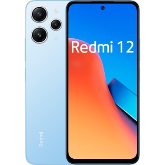 Xiaomi Redmi 12 Išmanusis telefonas 6,79'', 8GB RAM, 256GB ROM, Dual SIM, 4G, Sky Blue