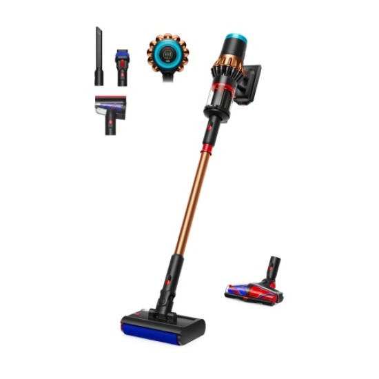 Dyson V16 Piston Animal Submarine Belaidis dulkių siurblys, Matte Black/Copper