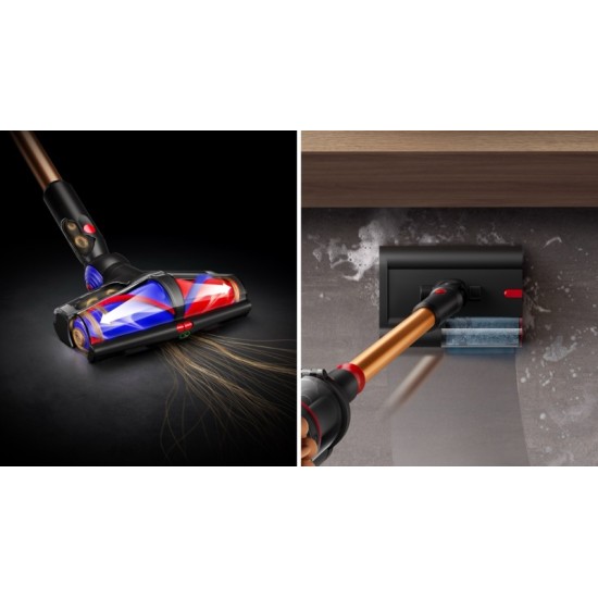 Dyson V16 Piston Animal Submarine Belaidis dulkių siurblys, Matte Black/Copper