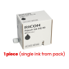 Ricoh Priport HQ-40 (817225) Rašalinė kasetė, Juoda (1 vnt)