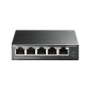 TP-Link TL-SG1005LP 5-Port Gigabit Desktop Šakotuvas su 4-Port PoE+