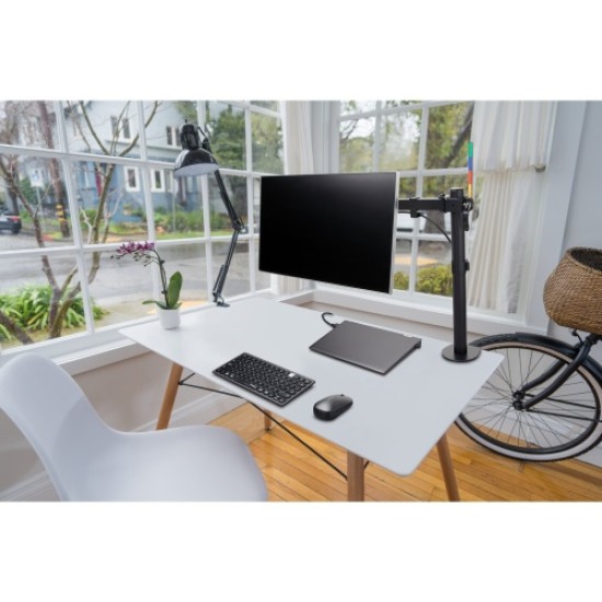 Kensington SureTrack Dual Belaidė pelė, RF Wireless + Bluetooth, 2400 DPI, Juoda