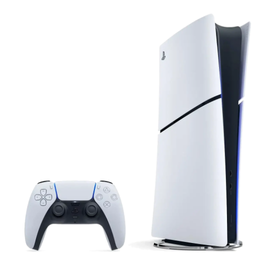 Sony PlayStation 5 Slim Digital Žaidimų konsolė, 825GB SSD, Balta