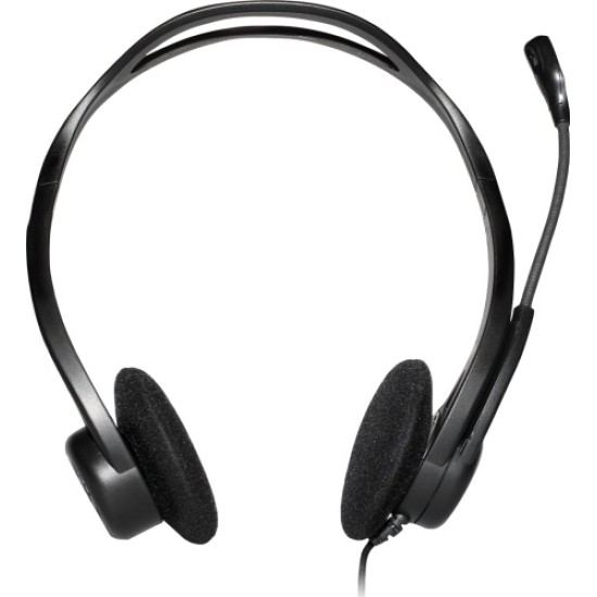 Logitech 960 Laidinės ausinės, USB-A, Juoda