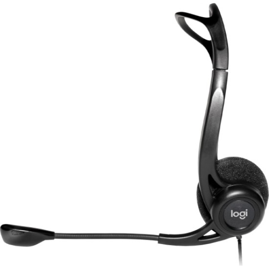 Logitech 960 Laidinės ausinės, USB-A, Juoda